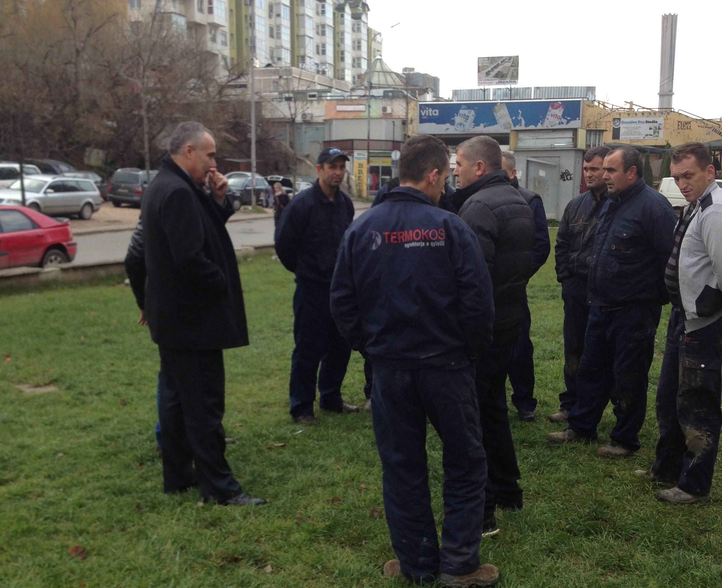 Nisin punimet në rrjetin e ngrohjes në qendër të qytetit