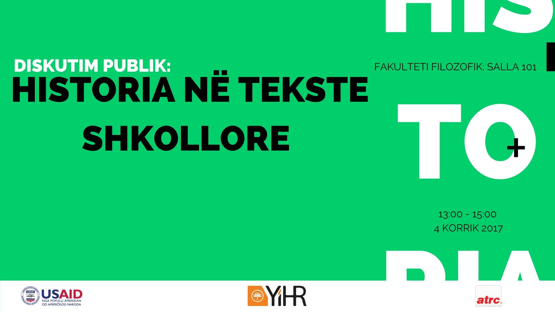 Diskutohet mbi diskursin e përdorur në librat e Historisë