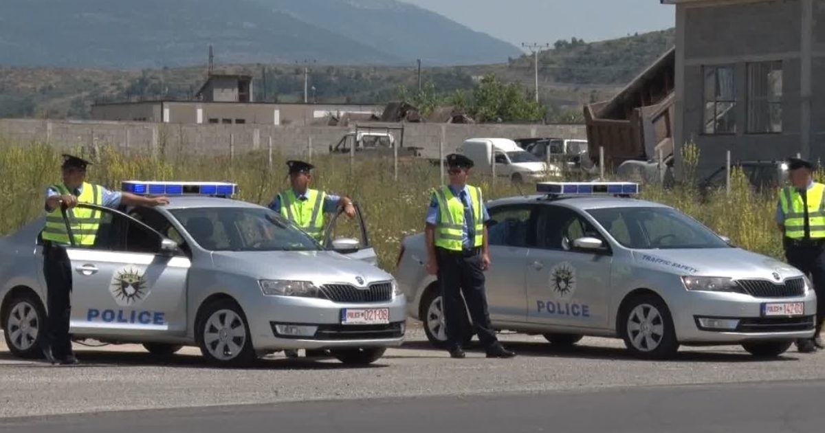 Policia ndërpren qarkullimin e trafikut shkaku i vizitës së Presidenit të Malit të Zi