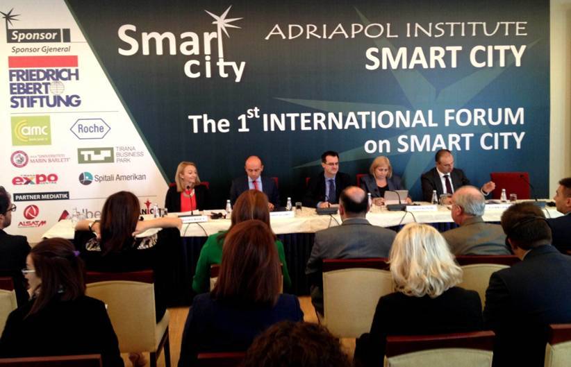 Ministri Agani mori pjesë në Forumin e parë Ndërkombëtar “Smart City”