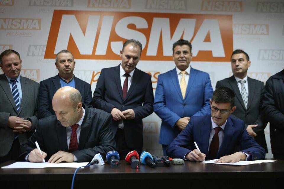 Nënshkruhet marrëveshja e koalicionit NISMA-AKR për Drenasin