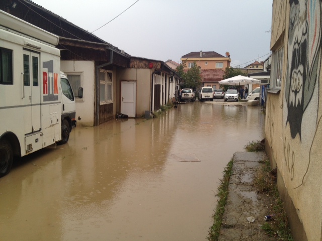 Vërshime të ujërave në hapësirat e RTK2 dhe RTK3
