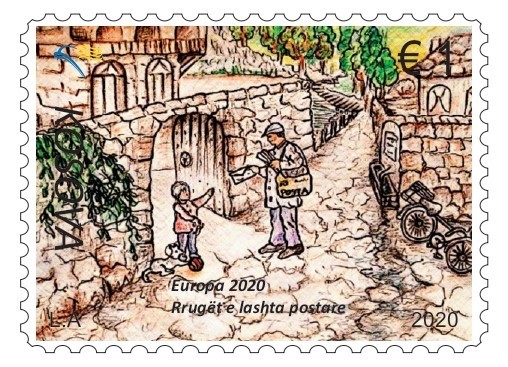 Pulla postare “Evropa 2020 - Rrugët e lashta postare”