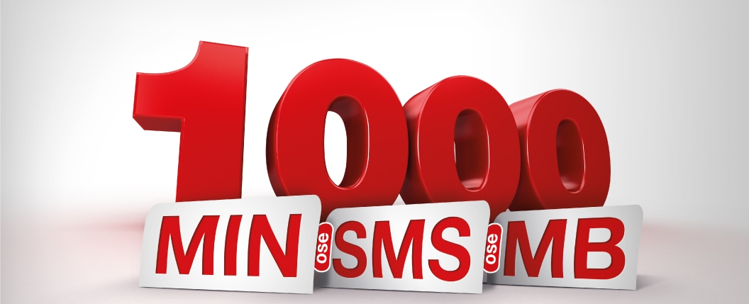 IPKO mirëpret konsumatorët e rinj me 1000 minuta, sms ose mega-bajt