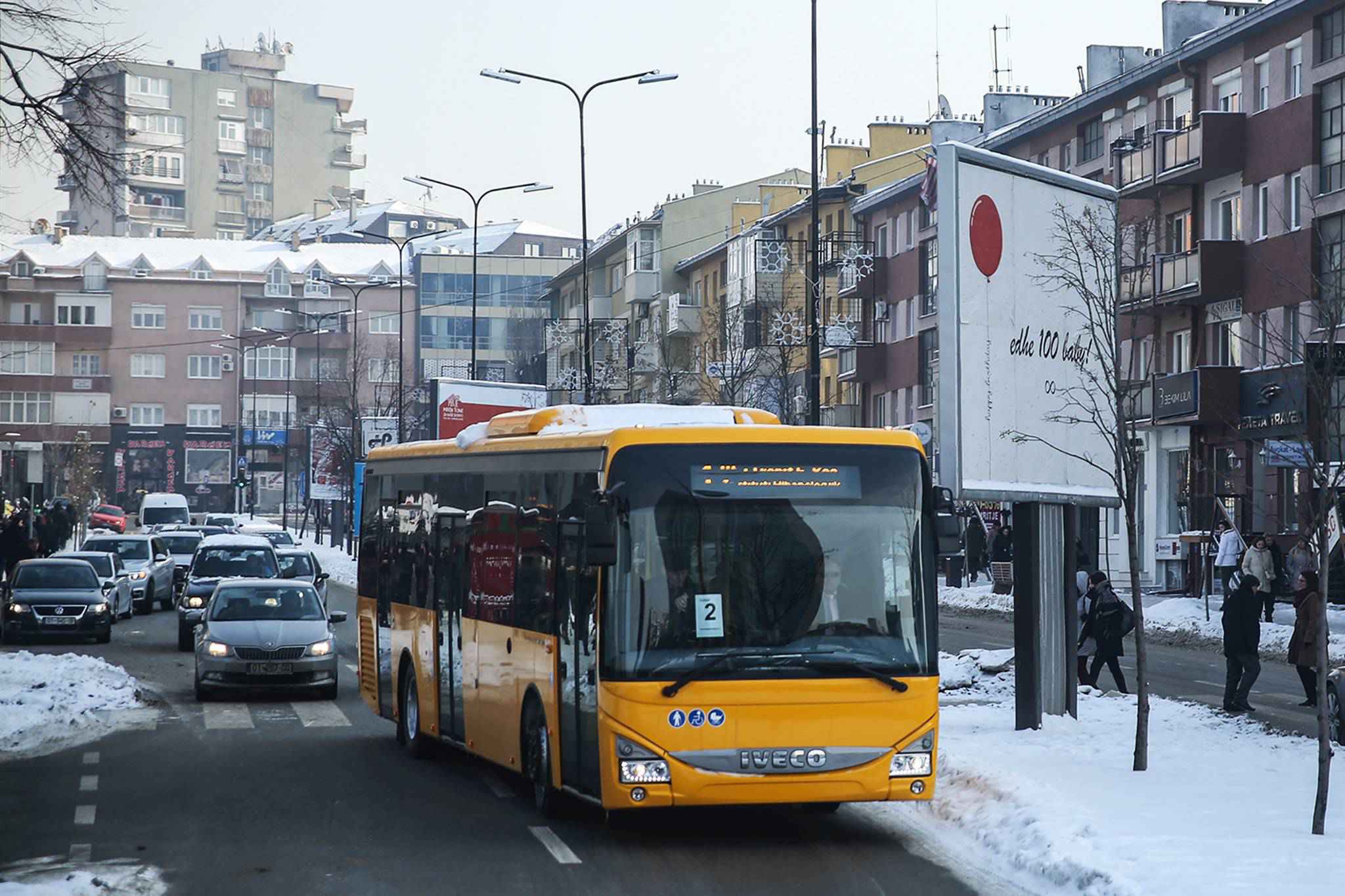 Autobusët e rinj ekologjikë në shërbim të Prishtinës