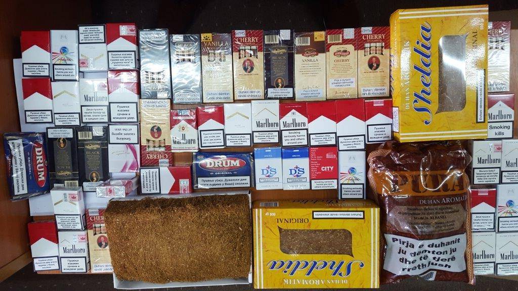 Dogana e Kosovës kap sasi të duhanit dhe alkoolit  