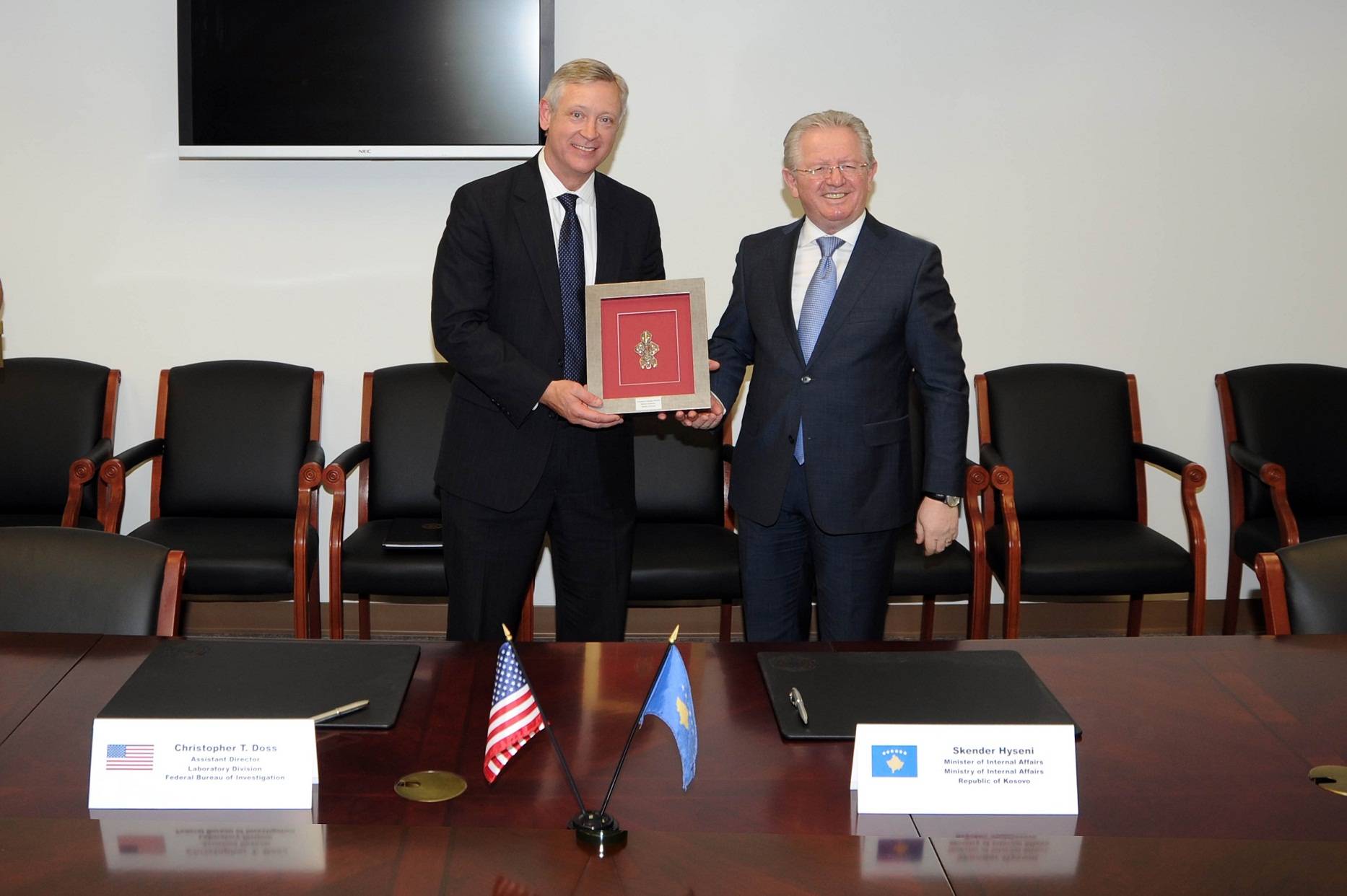 Kosova dhe SHBA nënshkruan Memorandum në fushën e forenzikes