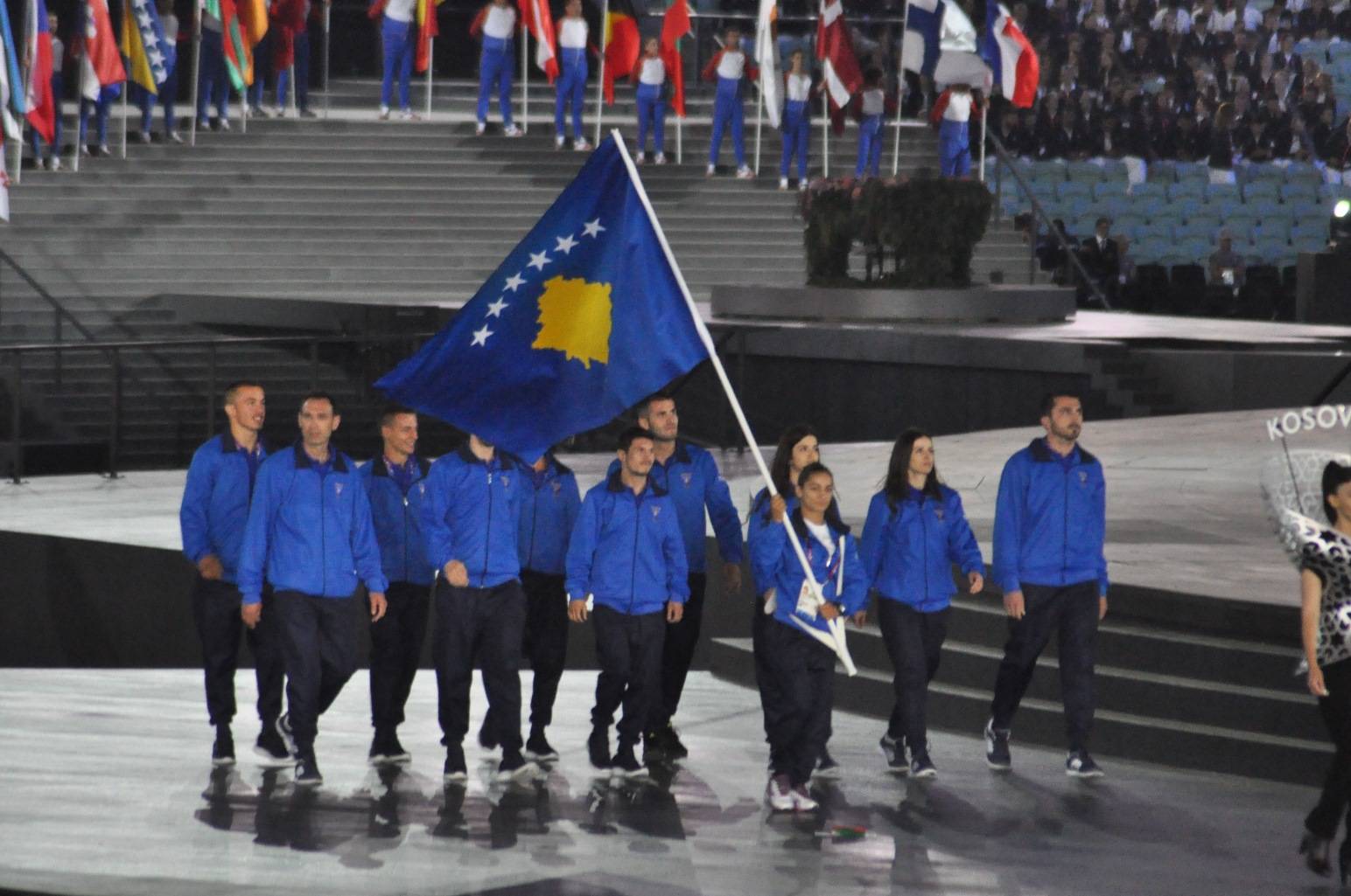 Kosova defilon së bashku me sportistë të 50 shteteve të Evropës në Baku