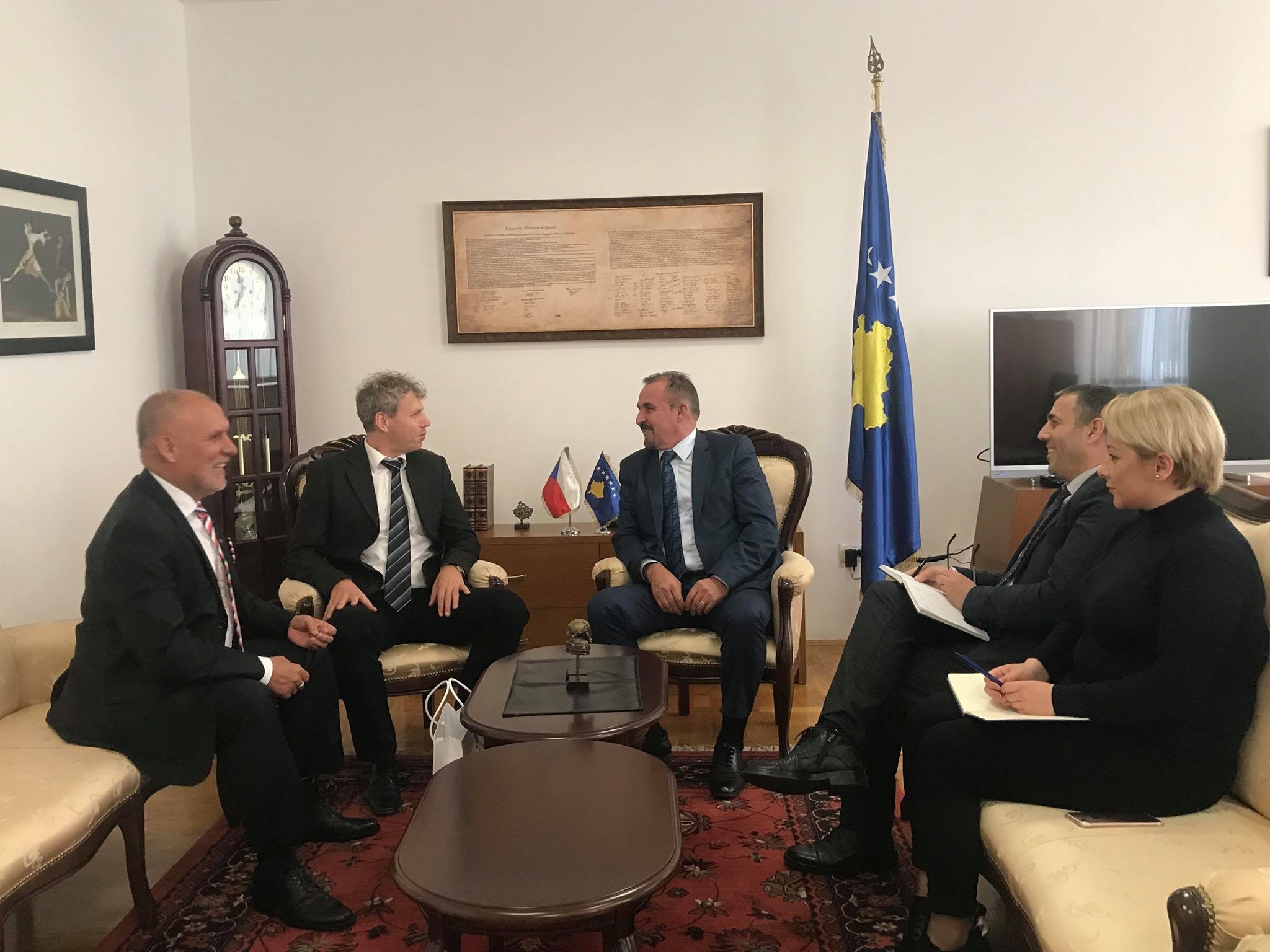 Çekia e gatshme ta përkrahë Kosovën për anëtarësim në organizatat e sigurisë