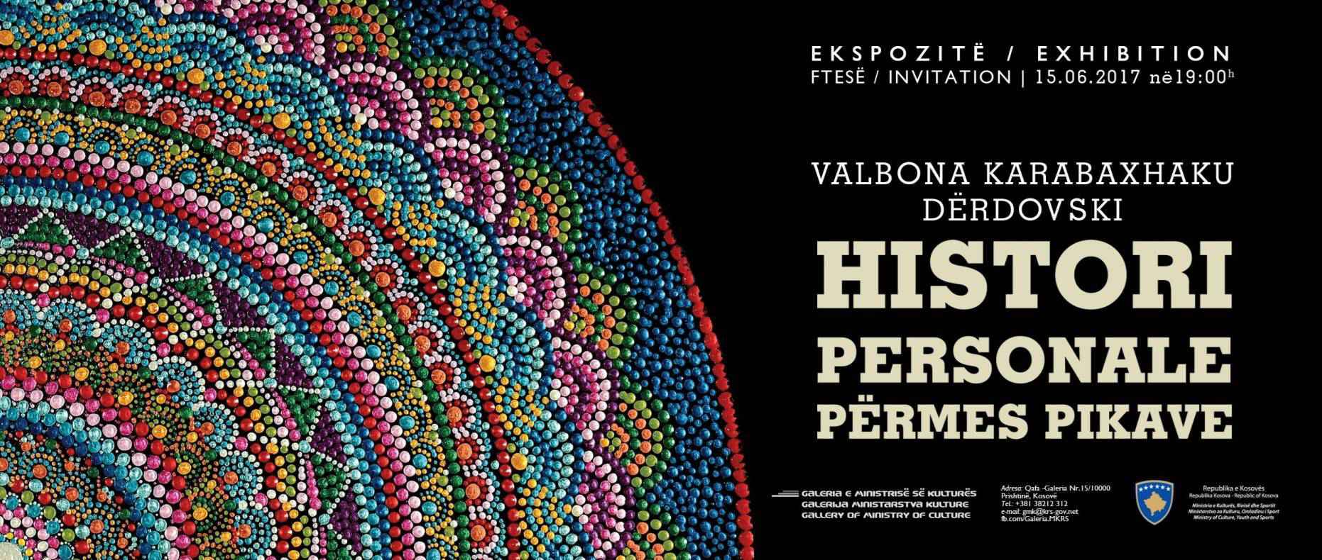 GAK sjellë ekspozitën Histori personale përmes pikave