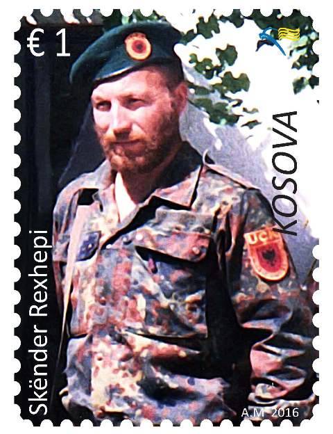 Posta nderon dëshmorët Luan Haradinaj dhe Skënder Rexhepi