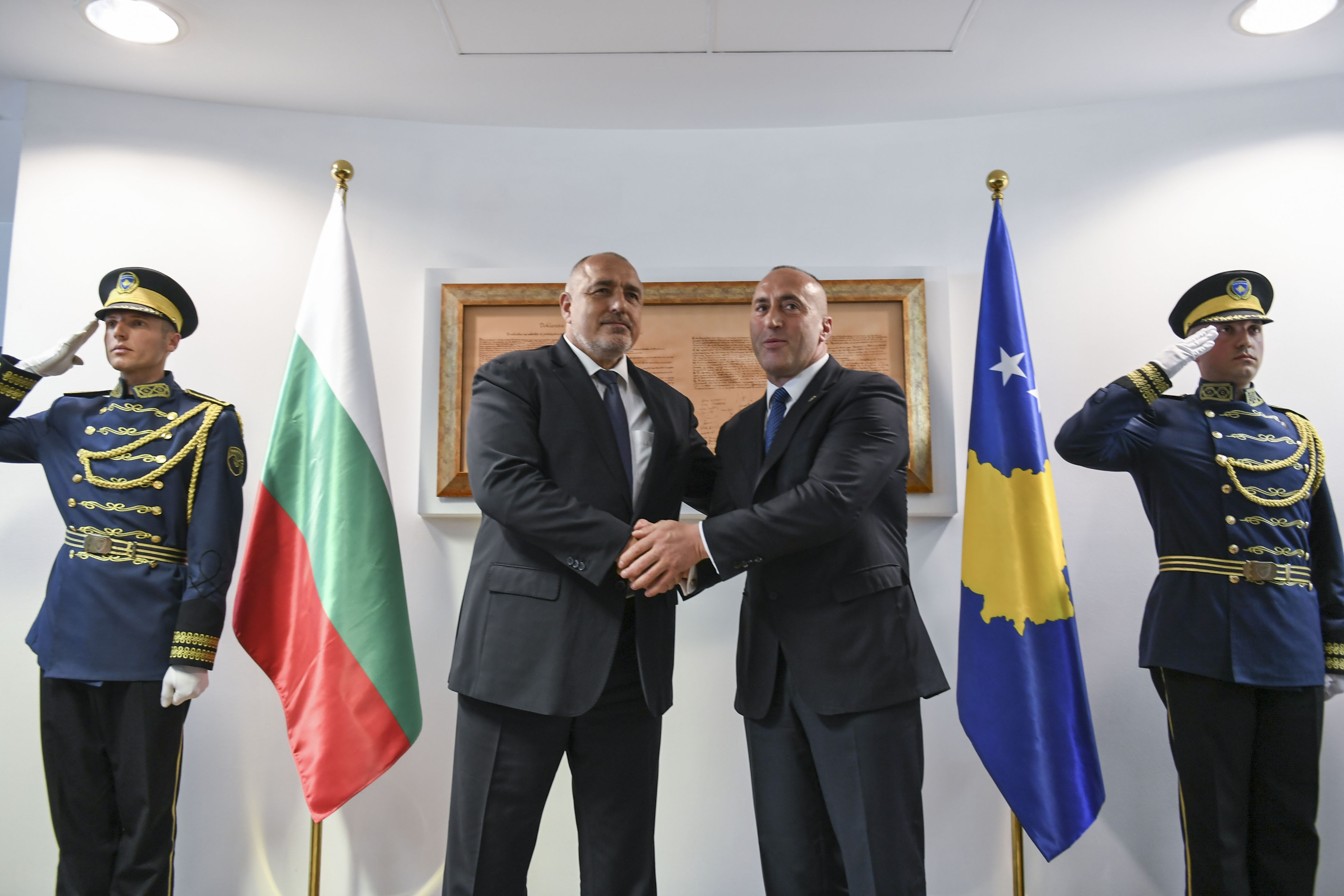 Haradinaj kërkon nga Bullgaria mbështetje në rrugën e përbashkët evropiane