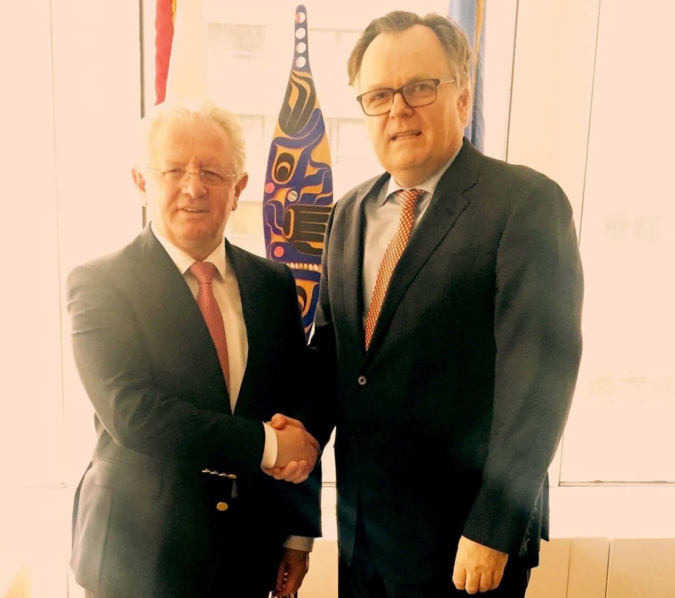 Ministri Hyseni vazhdon takimet në New York