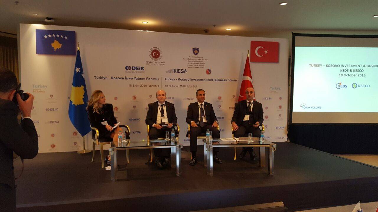 KEDS pjesëmarrës në Forumin për Investime dhe Tregti Kosovë -Turqi