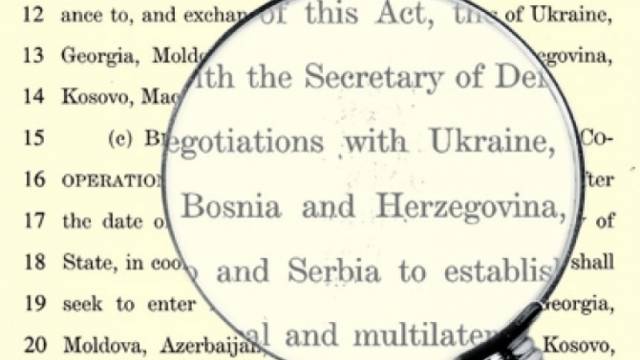 Kosova, në draft-ligjin amerikan për mbrojtje nga agresioni rus