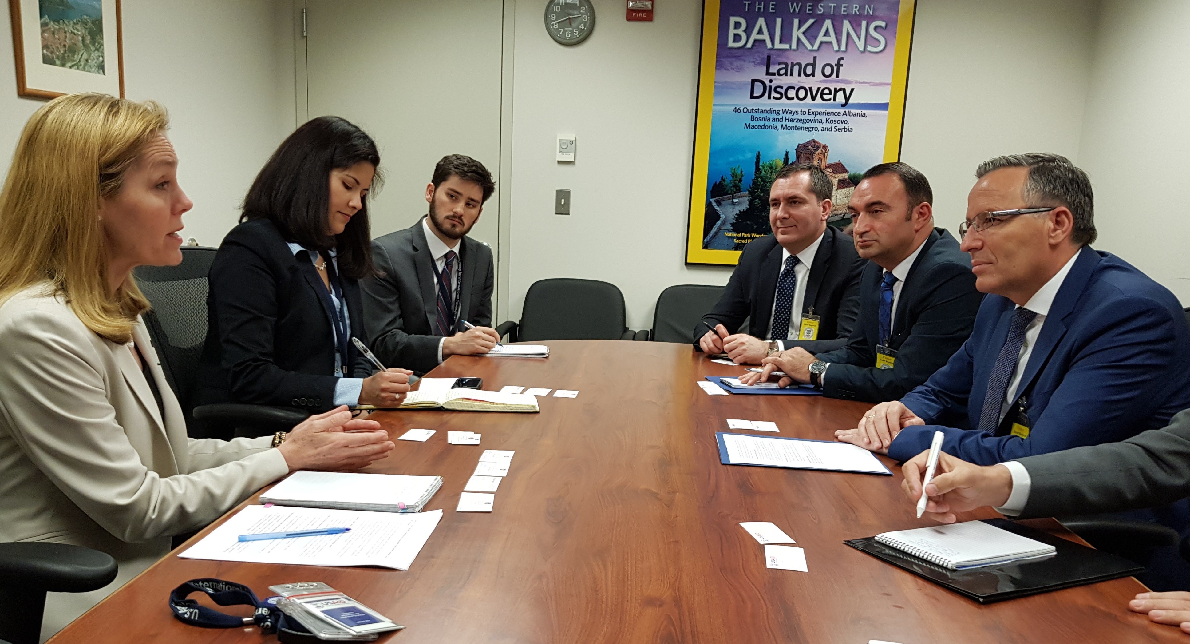 Thesari Amerikan dhe USAID vlerësojnë performancën e Ministrisë së Financave