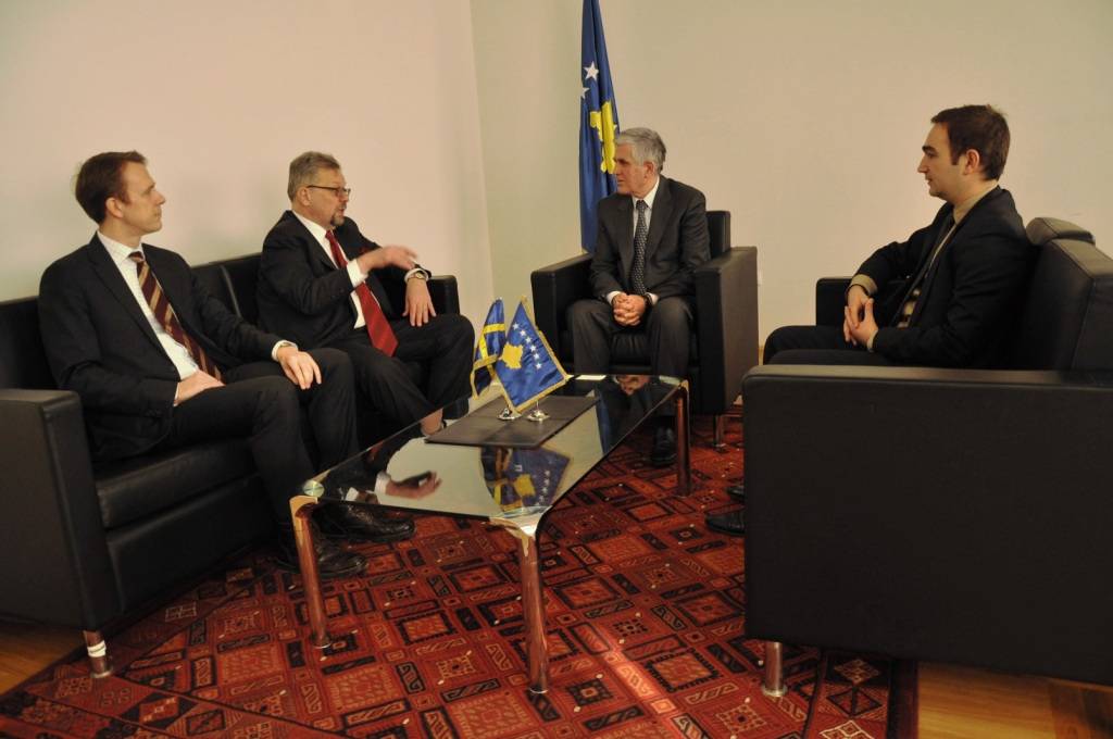 Rexhepi priti ambasadorin e Suedisë për Kosovë, Staffansson