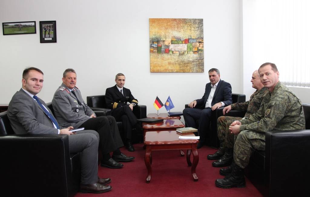 Një delegacion ushtarakësh nga Gjermania viziton MFSK-në 