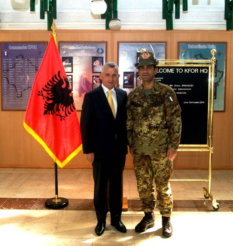 KFOR ka marrëdhënie te shkëlqyera me Shqipërinë