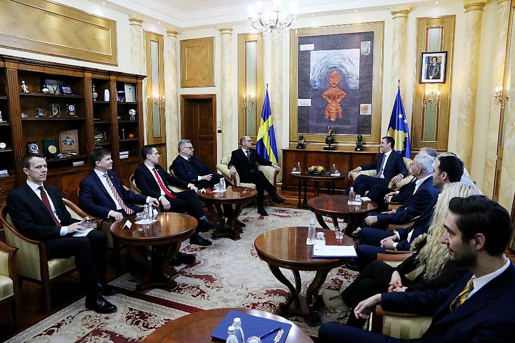 Kosova e Suedia forcojnë marrëdhëniet ndërparlamentare