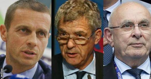 UEFA publikon emrat e tre kandidatëve për president 