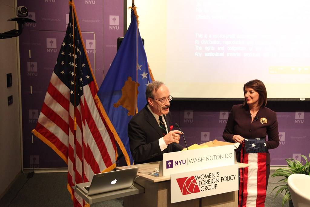 Presidentja Jahjaga u nderua nga Kongresmeni Elliot Engel