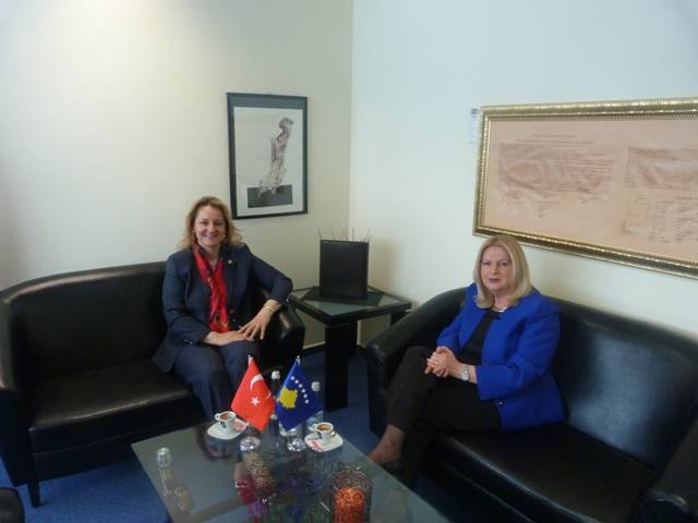 Tahiri takon deputeten me origjinë shqiptare znj.Gülay Dalyan