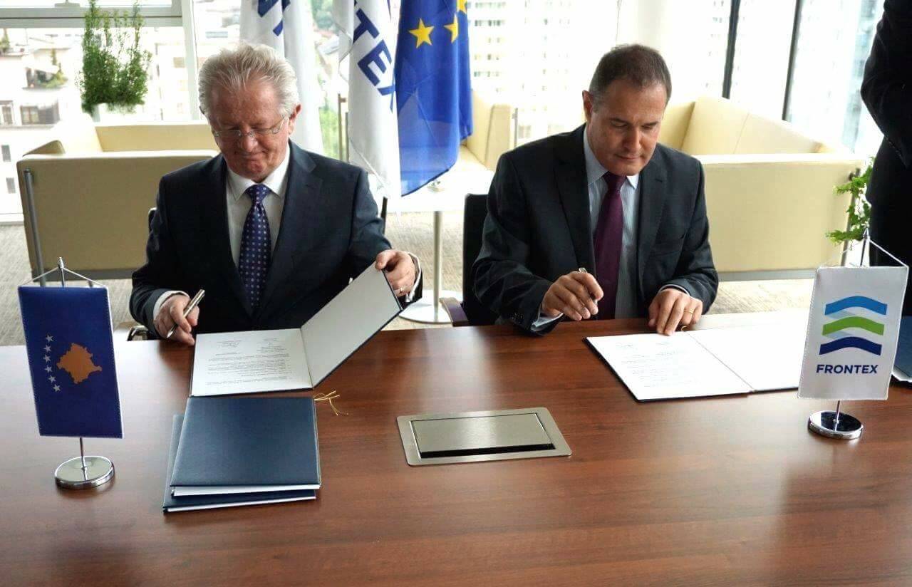 Nënshkruhet marrëveshje midis Kosovës dhe FRONTEX-it