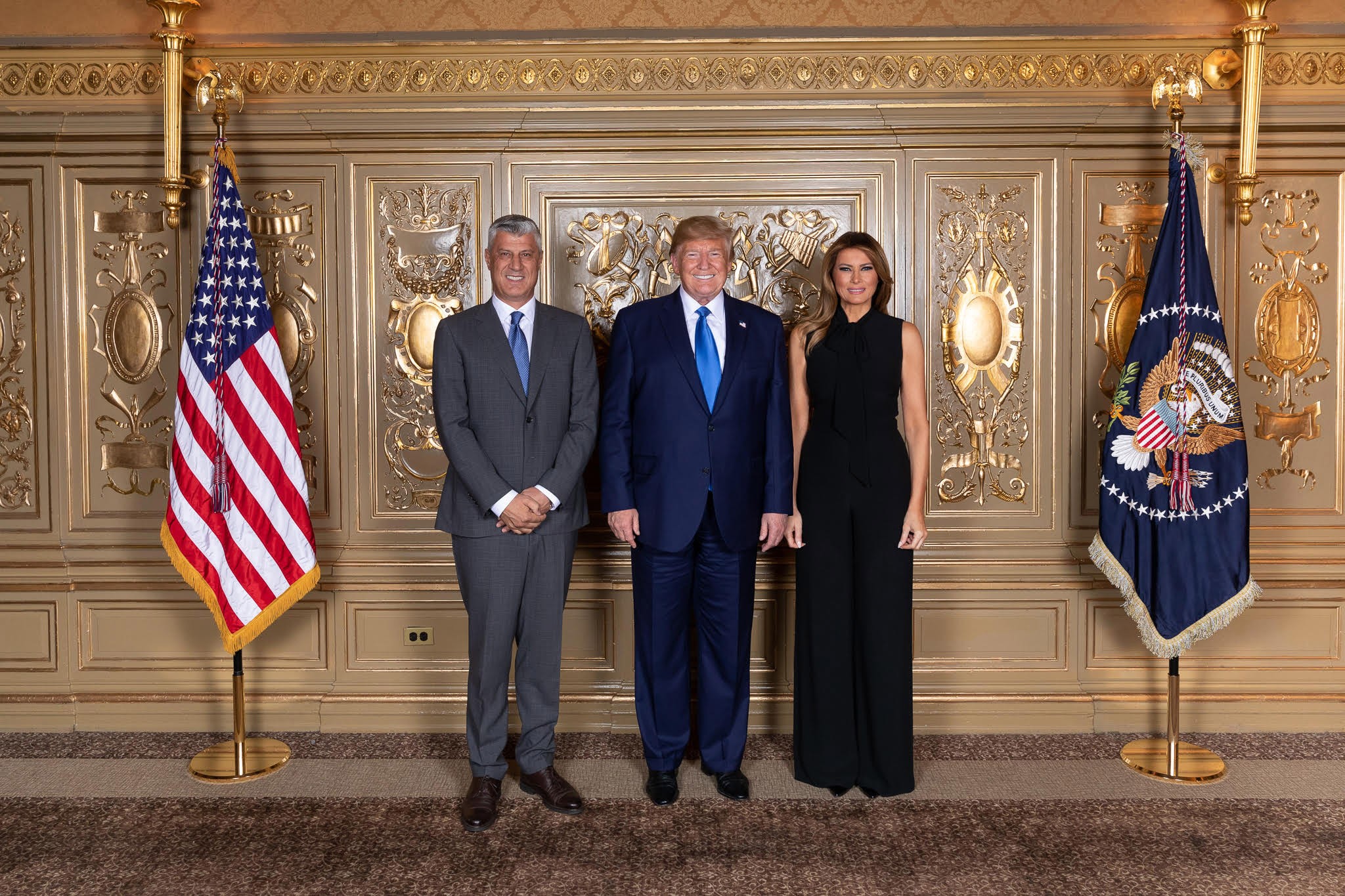 Presidenti Thaçi takohet me Presidentin e SHBA-së, Donald Trump