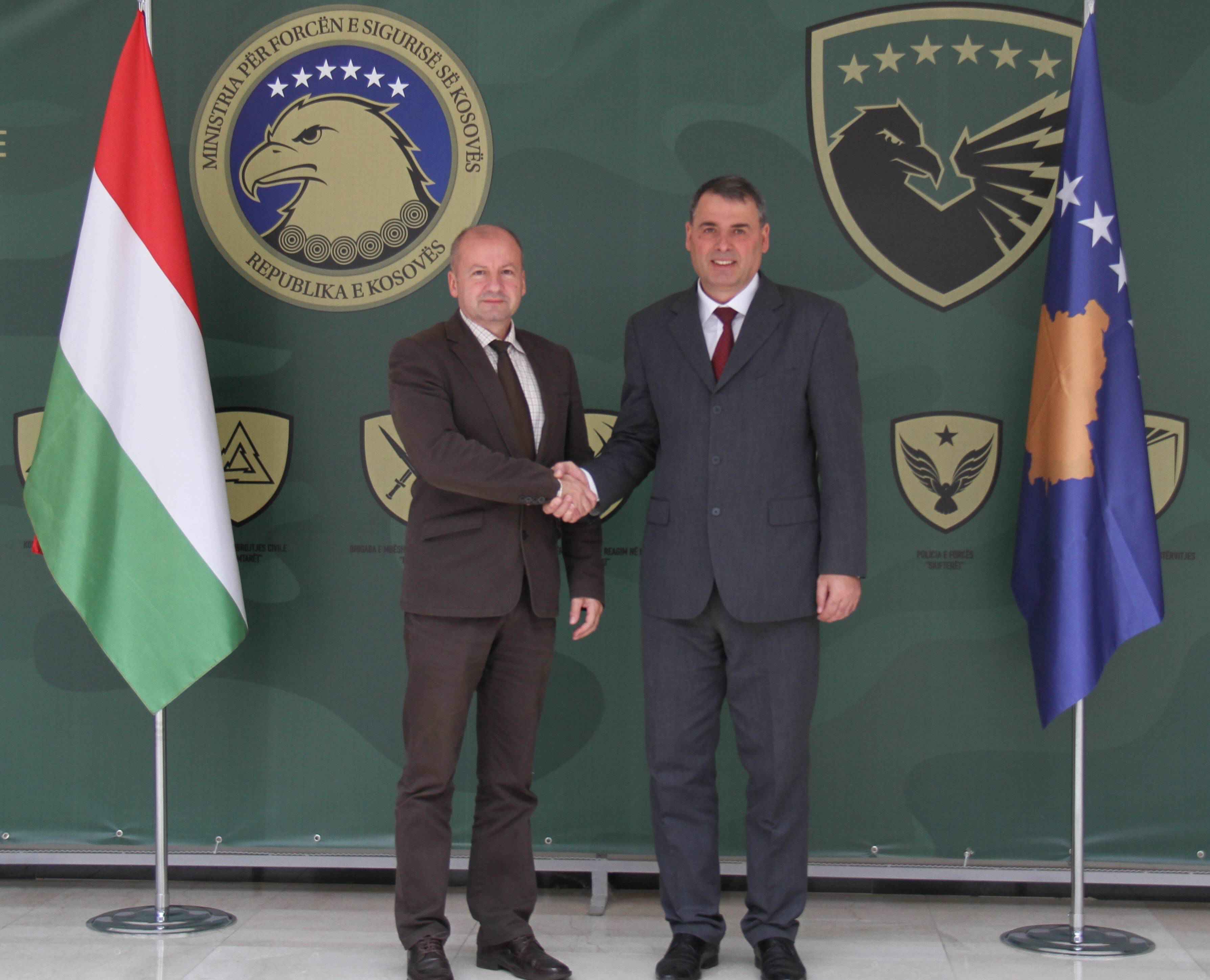 Hungaria ka gatishmëri që ta mbështesë FSK-në në shumë fusha 