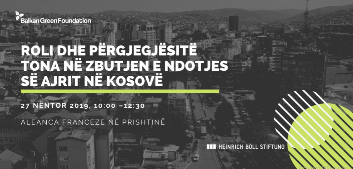 BGF prezanton raportin e veprimeve për zbutjen e ndotjes së ajrit