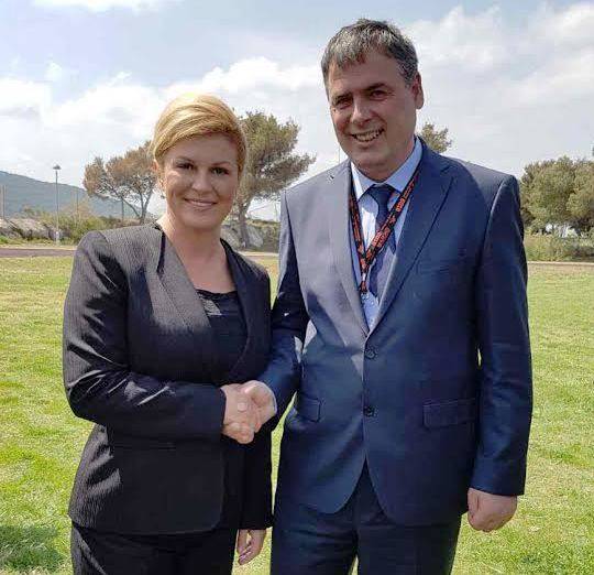 Ministri Demolli takon presidenten kroate, Kolinda Grabar - Kitaroviq