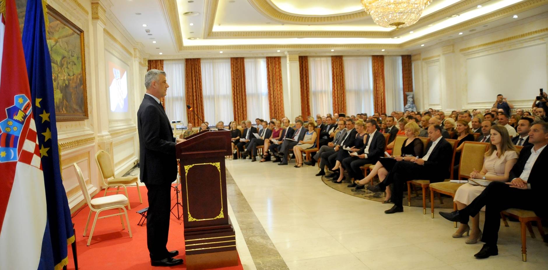 Thaçi: Me Kroacinë ndajmë të njëjtat vlera civilizuese perëndimore