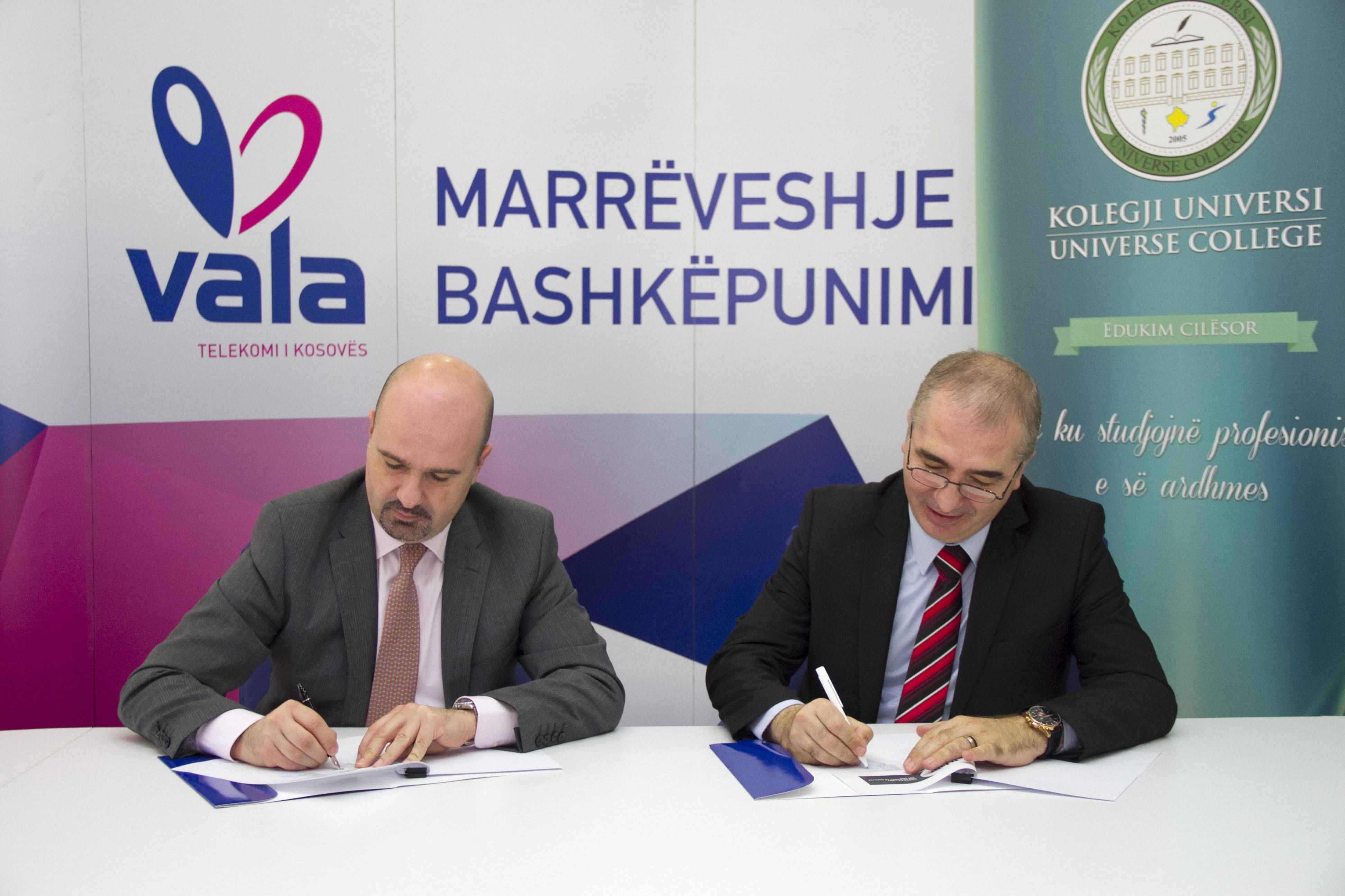 Dy kolegje universitare kalojnë NTrip - Banka Ekonomike shërbime të reja me Vala