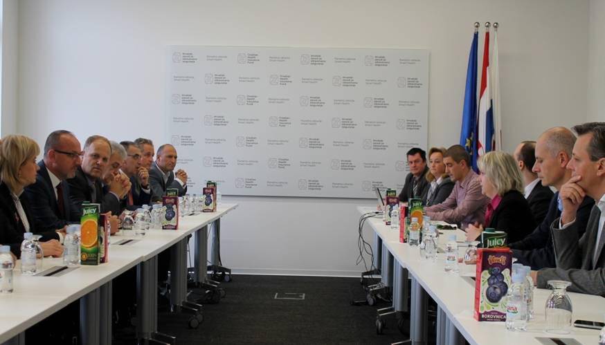 Delegacion i MSh-së njihet me përvojat kroate të sigurimeve shëndetësore