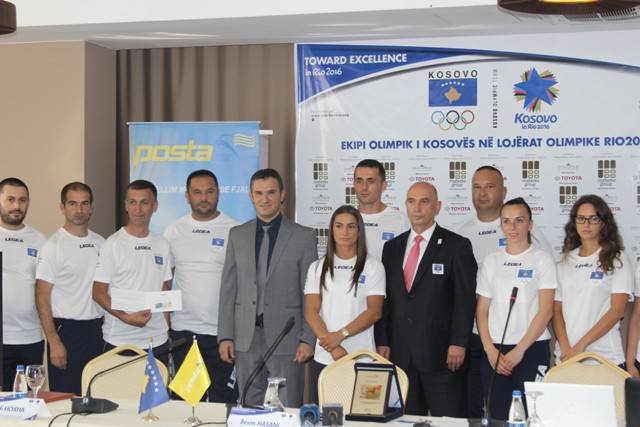 Posta nderon olimpistët kosovarë