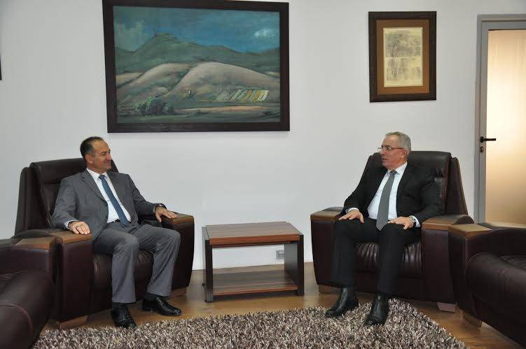 Ministri Buja priti në takim rektorin e UPZ-së
