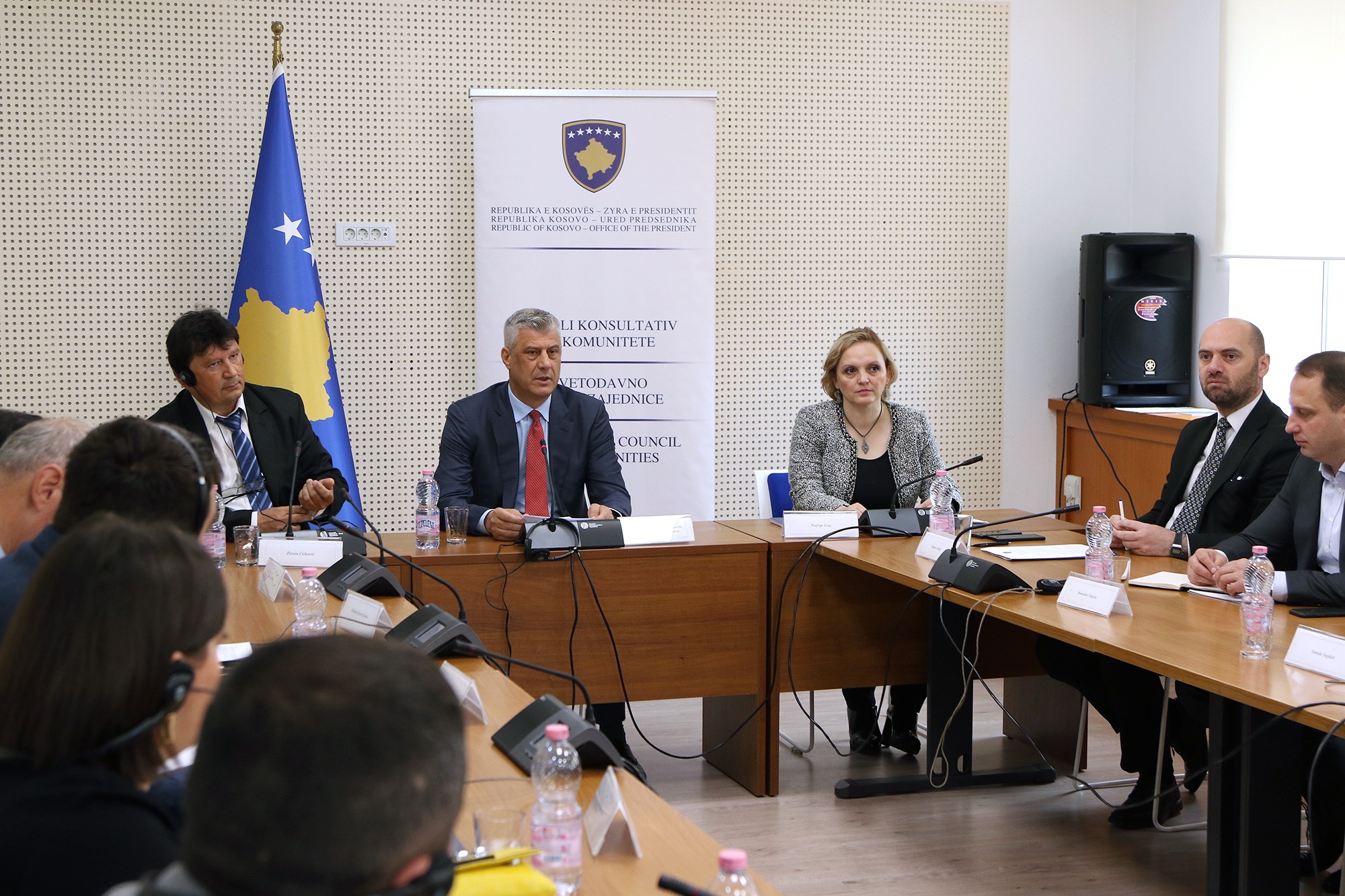Presidenti Thaçi mbledh Këshillin Konsultativ për Komunitete