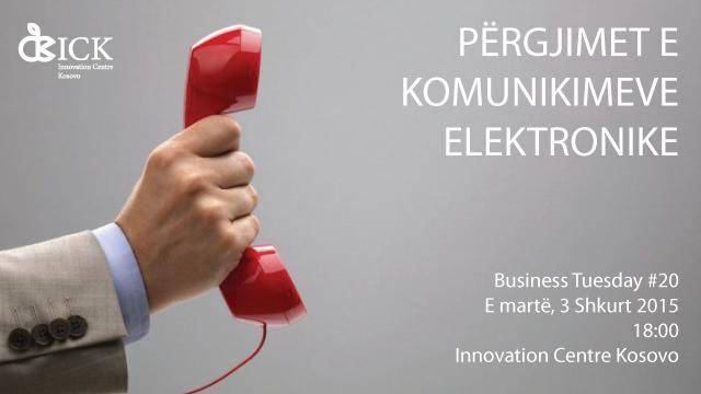 Diskutim i hapur për Përgjimet e Komunikimeve Elektronike.