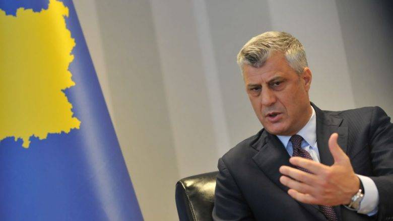 Thaçi: Peres për Kosovën, mbetet mik që e ka përkrahur vendin tonë