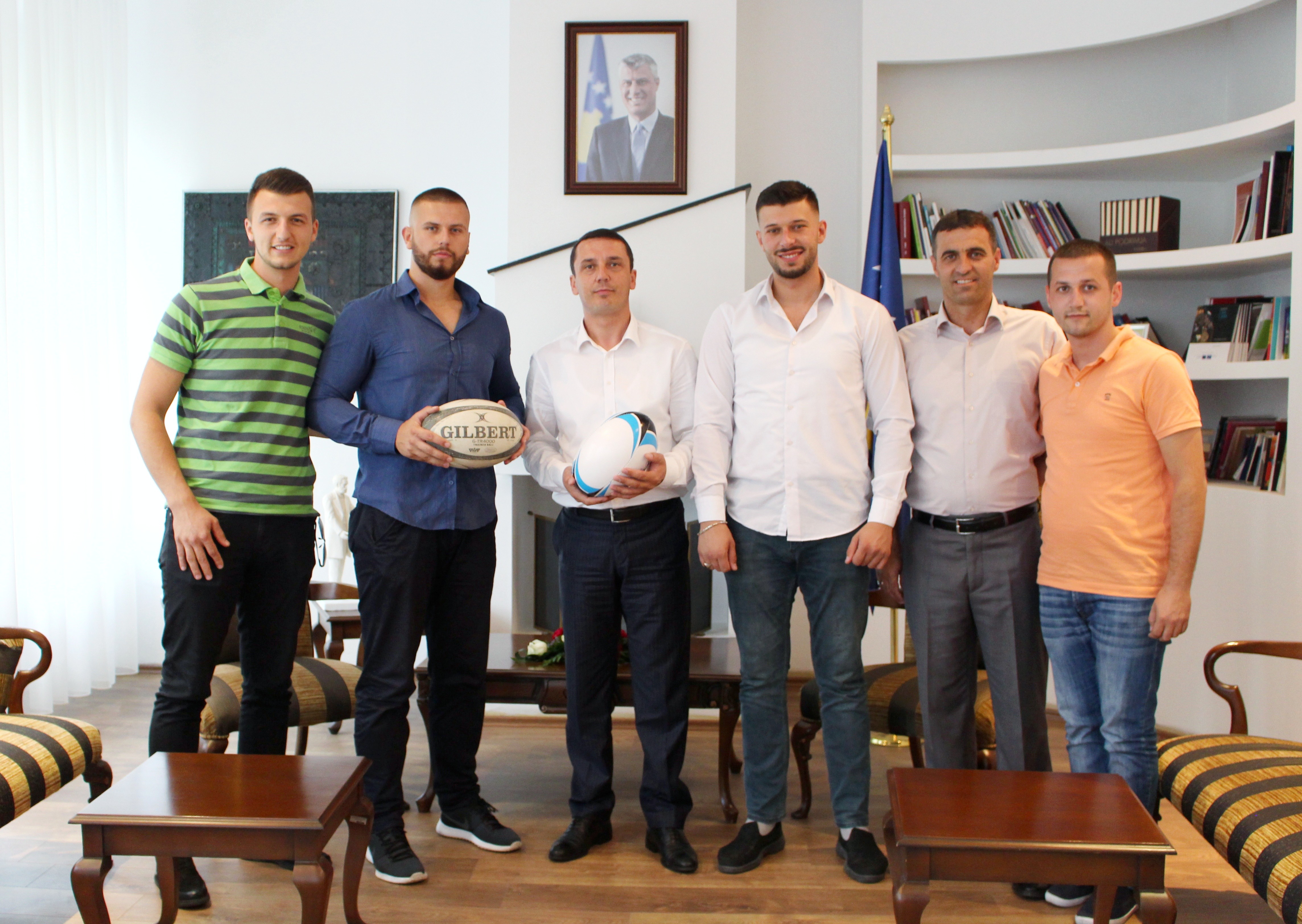 Ministri Gashi: Sporti i Ragbit në Kosovë duhet të promovohet