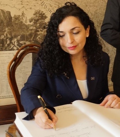 Presidentja Osmani priti në takim ambasadorin e Gjermanisë Jörn Rohde