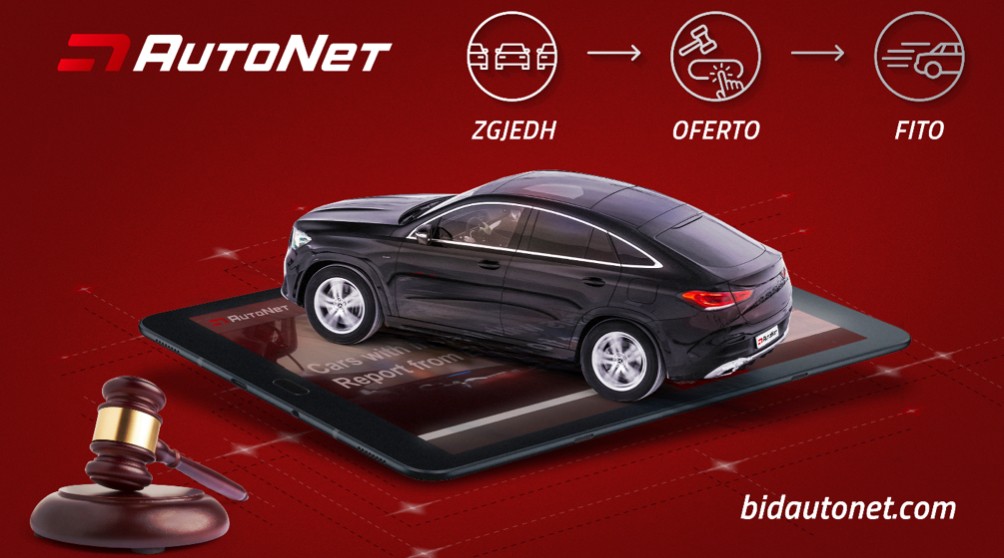 AutoNet sjell ankandet online për vetura