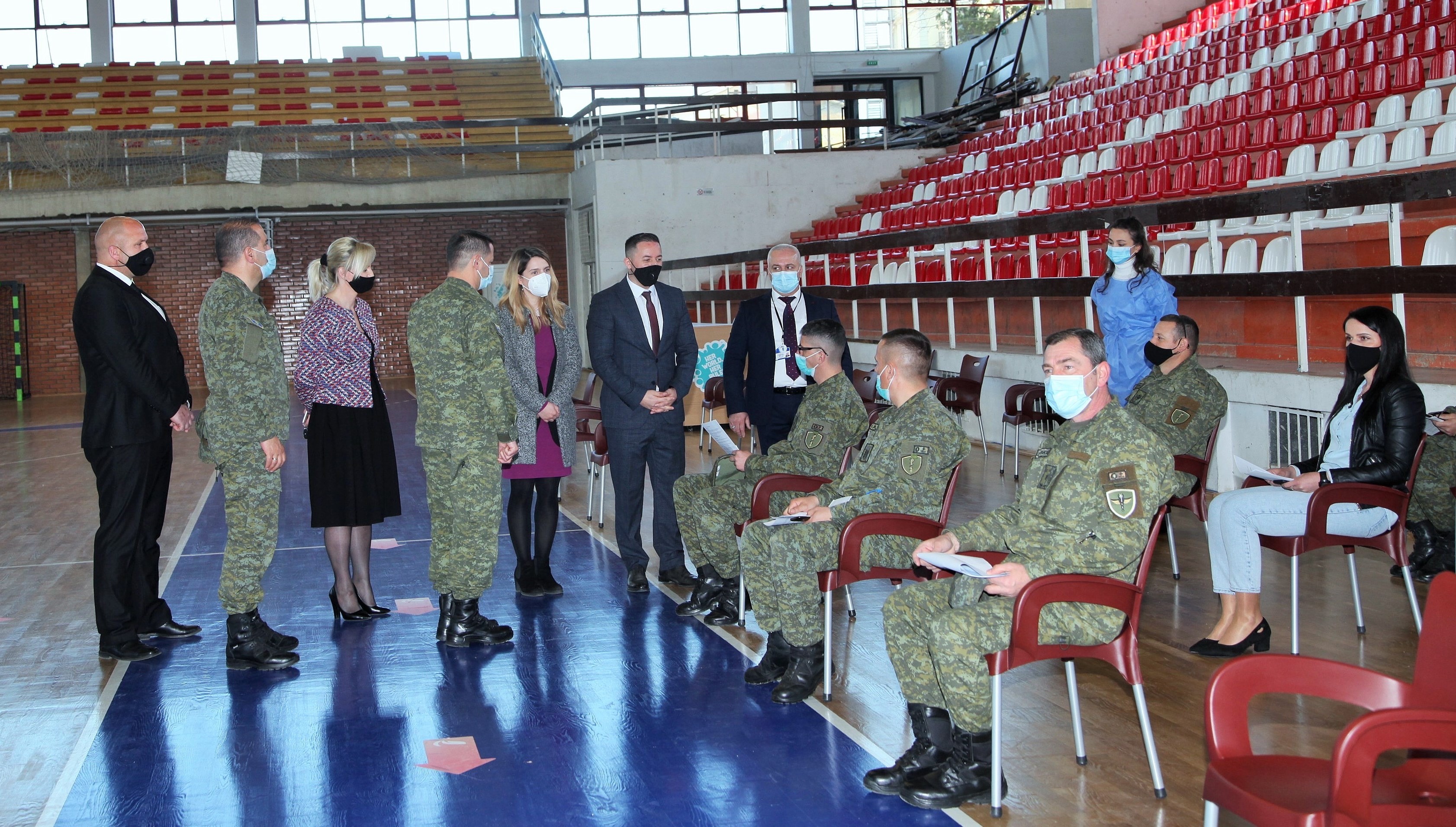 Filloi vaksinimi kundër COVID-19 i personelit të shërbimit mjekësor të FSK-së