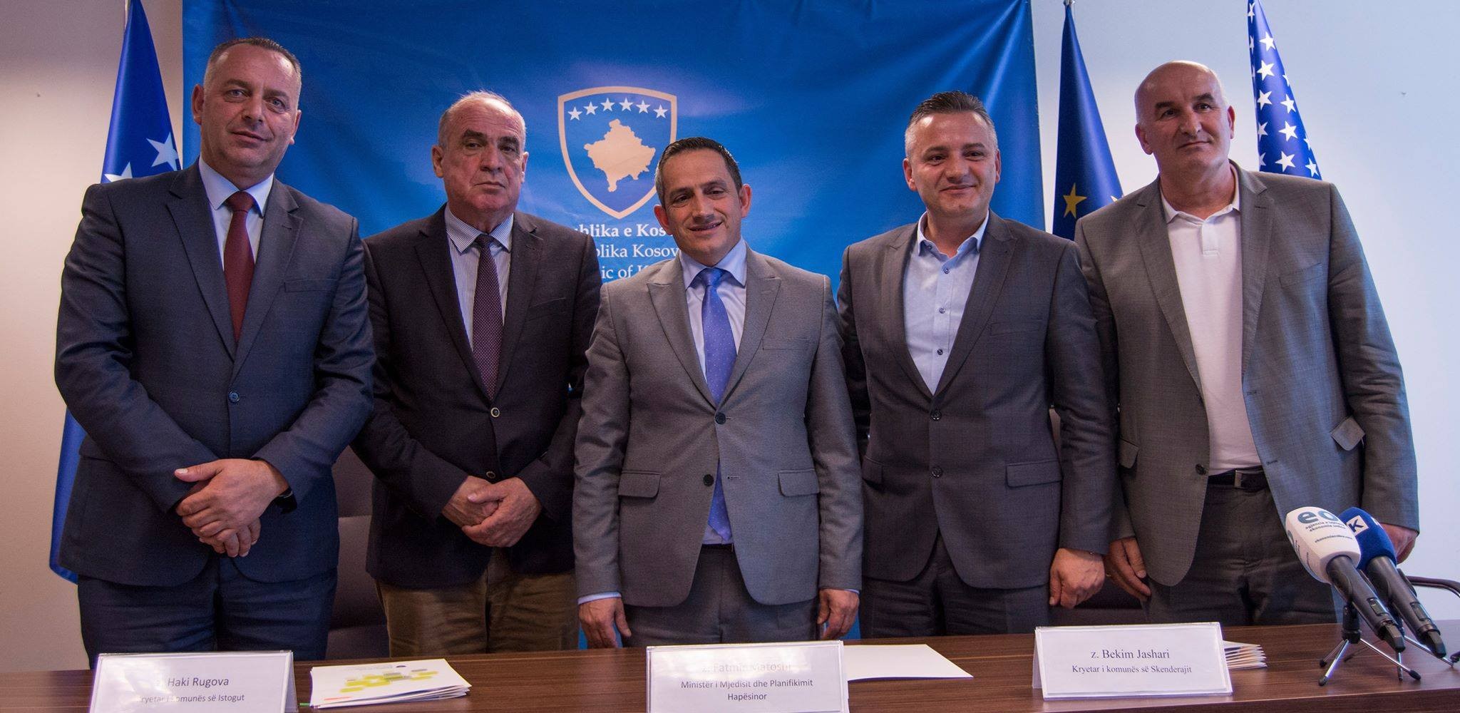 MMPH mbështetë Skenderajn, Istogun, Vitin dhe Deçanin me tre milion euro