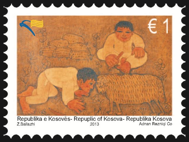Veprat e Adem Kastratit në pullën e re postare