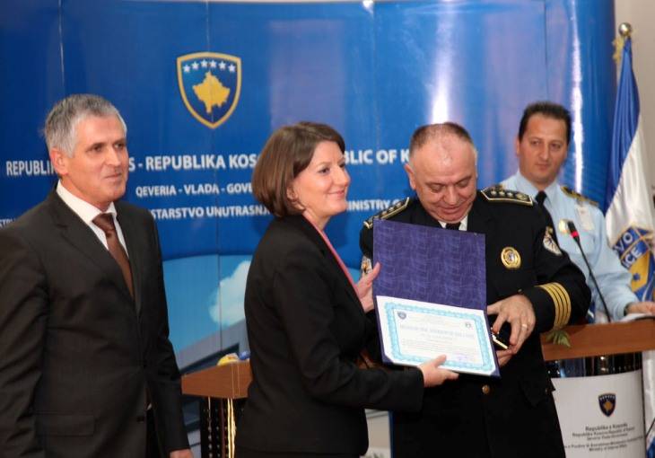 Presidentja Jahjaga nderohet me mirënjohje dhe medalje