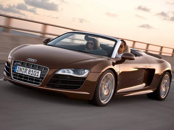 Audi R8 Cabrio spyder, shitja në 2011