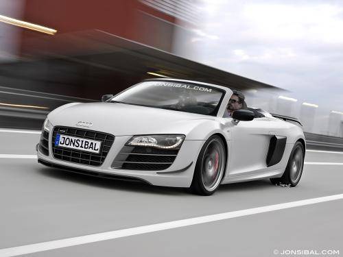 Shfaqet Audi R8 GT Spyder