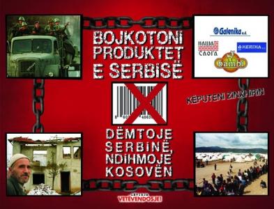 Produktet serbe bojkotohen edhe në Maqedoni